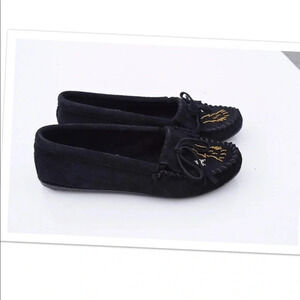 Minnetonka suede flats